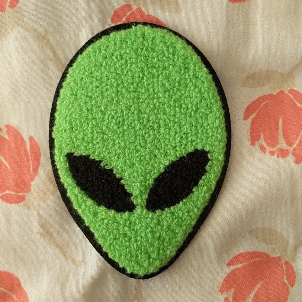 Iron on Alien Patch